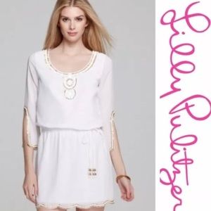 Lilly Pulitzer White Linen Tunic